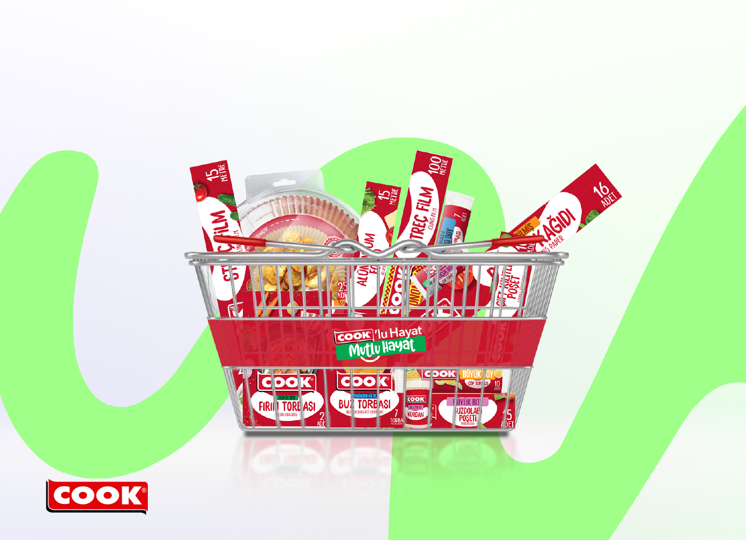 COOK Alışverişinde 100 TL Nakit İade Hediye!